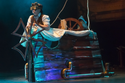 Cinco semanas em um bal&atilde;o