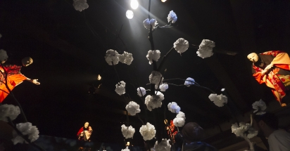 As &uacute;ltimas flores do jardim das cerejeiras