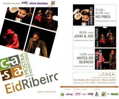 C.A.S.A Mostra Repertório convida Eid Ribeiro.